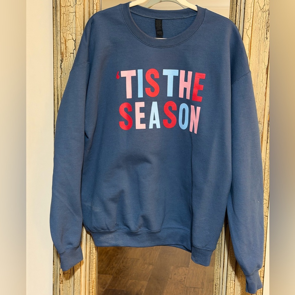 Navy Blue 'Tis The Season Sweatshirt